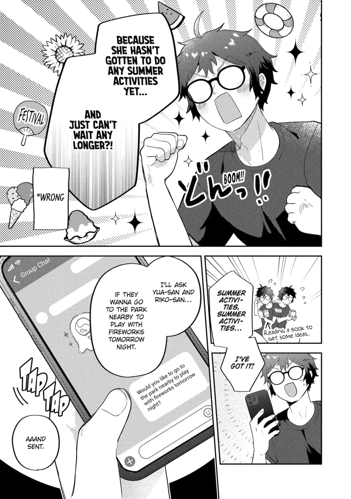Read Otaku x Gal chapter 15.1 image 2 on Lezhin