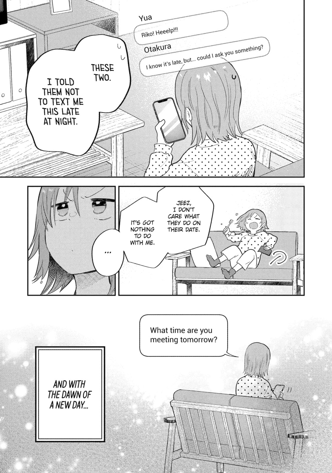 Read Otaku x Gal chapter 21.2 image 2 on Lezhin