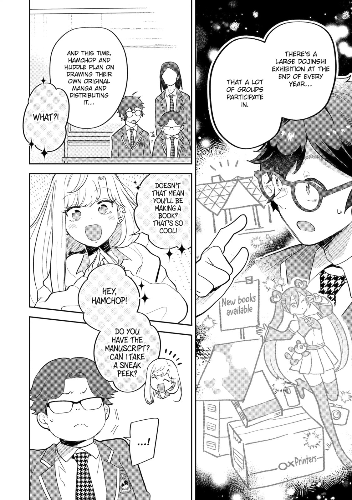 Read Otaku x Gal chapter 24.1 image 7 on Lezhin