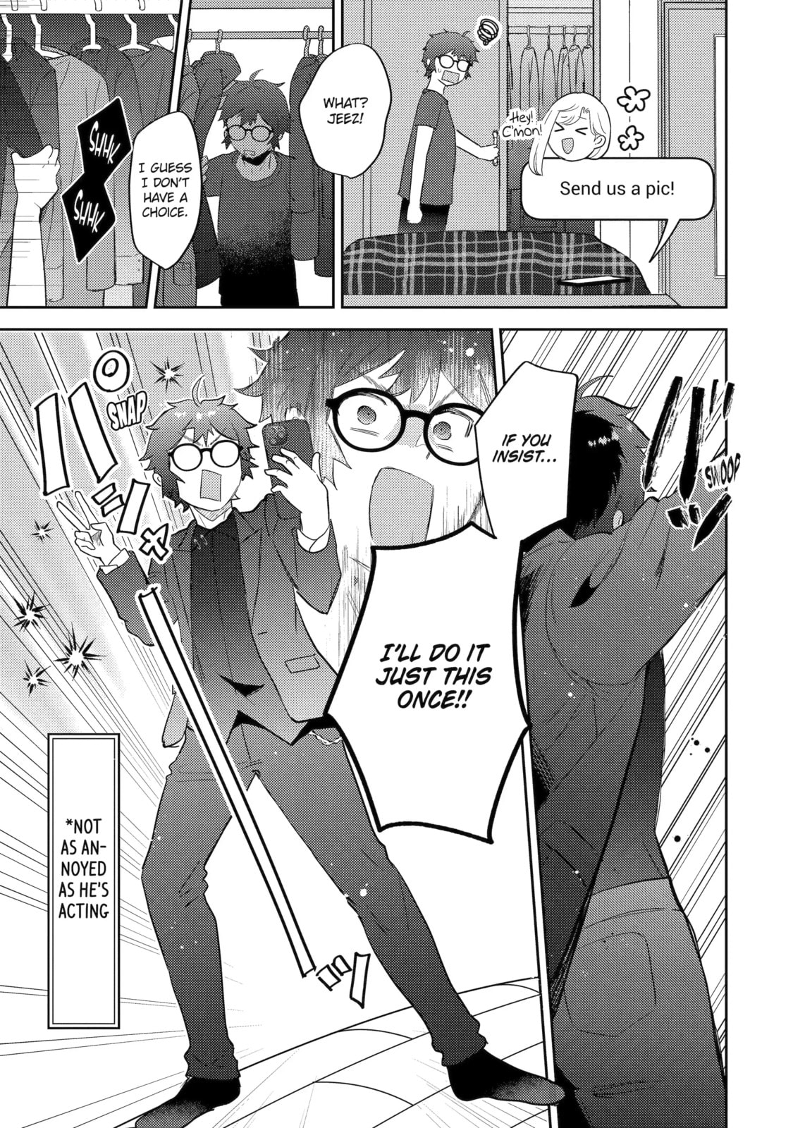 Read Otaku x Gal chapter 6.1 image 8 on Lezhin