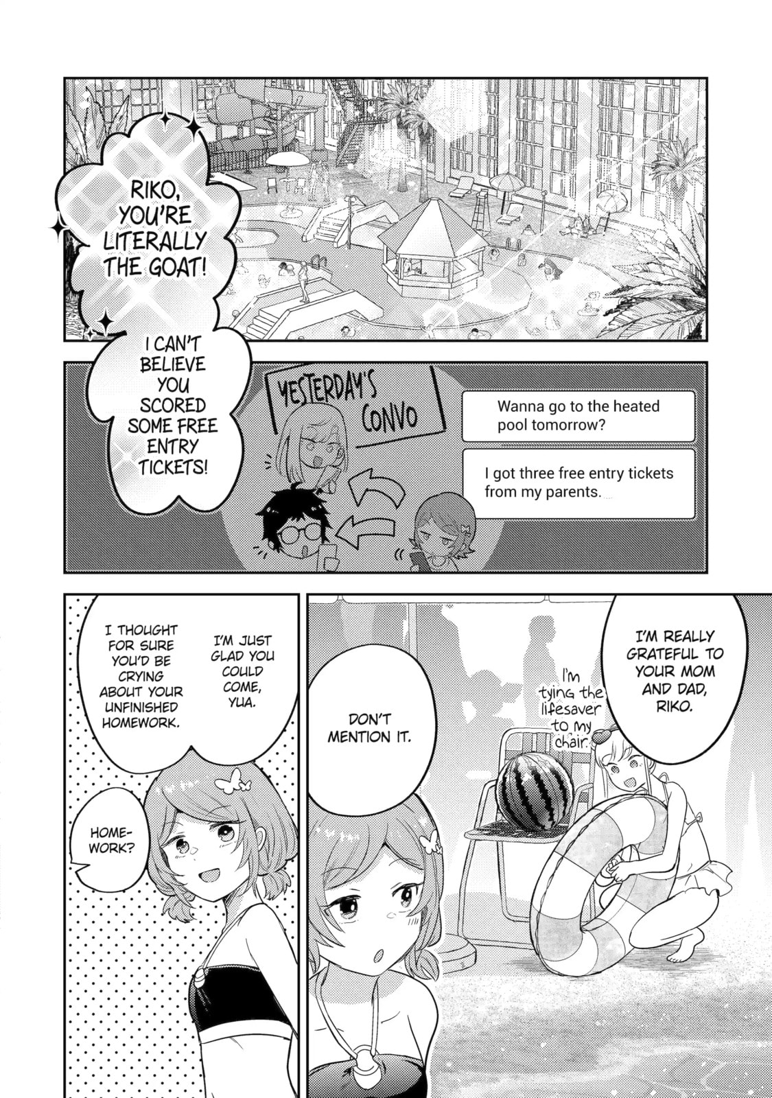 Read Otaku x Gal chapter 8.1 image 3 on Lezhin
