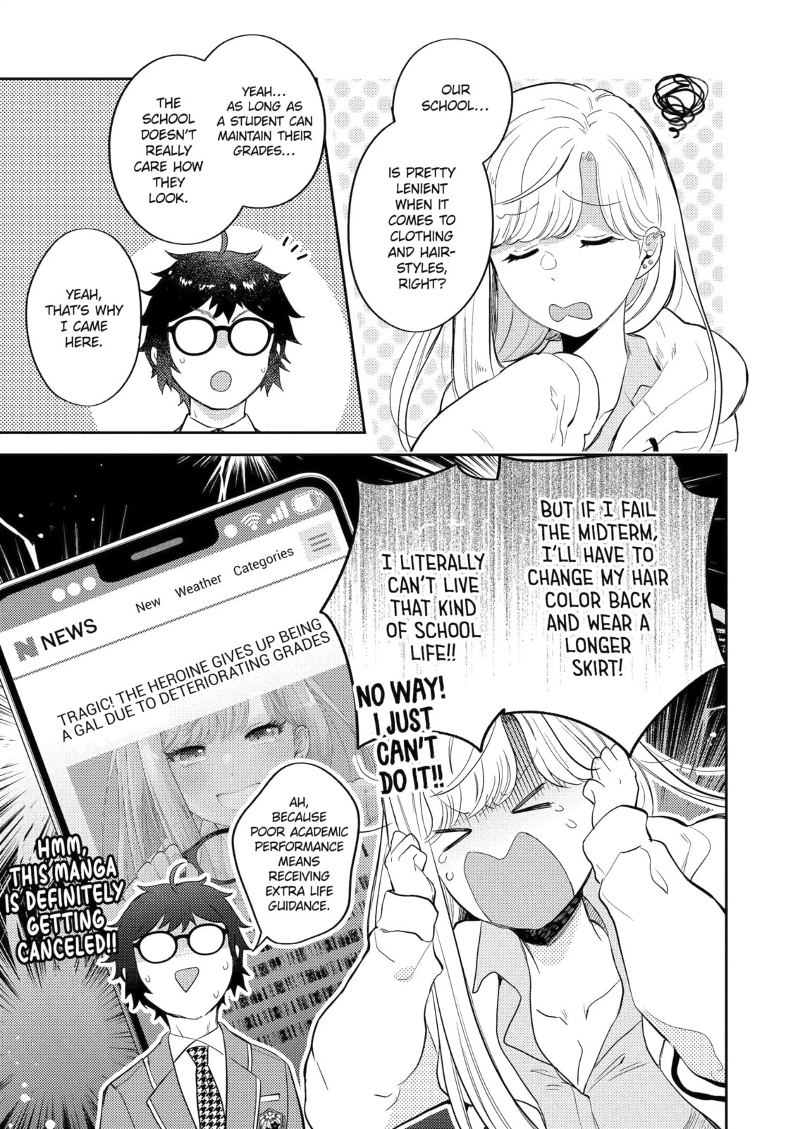 Read Otaku x Gal chapter 9.1 image 4 on Lezhin