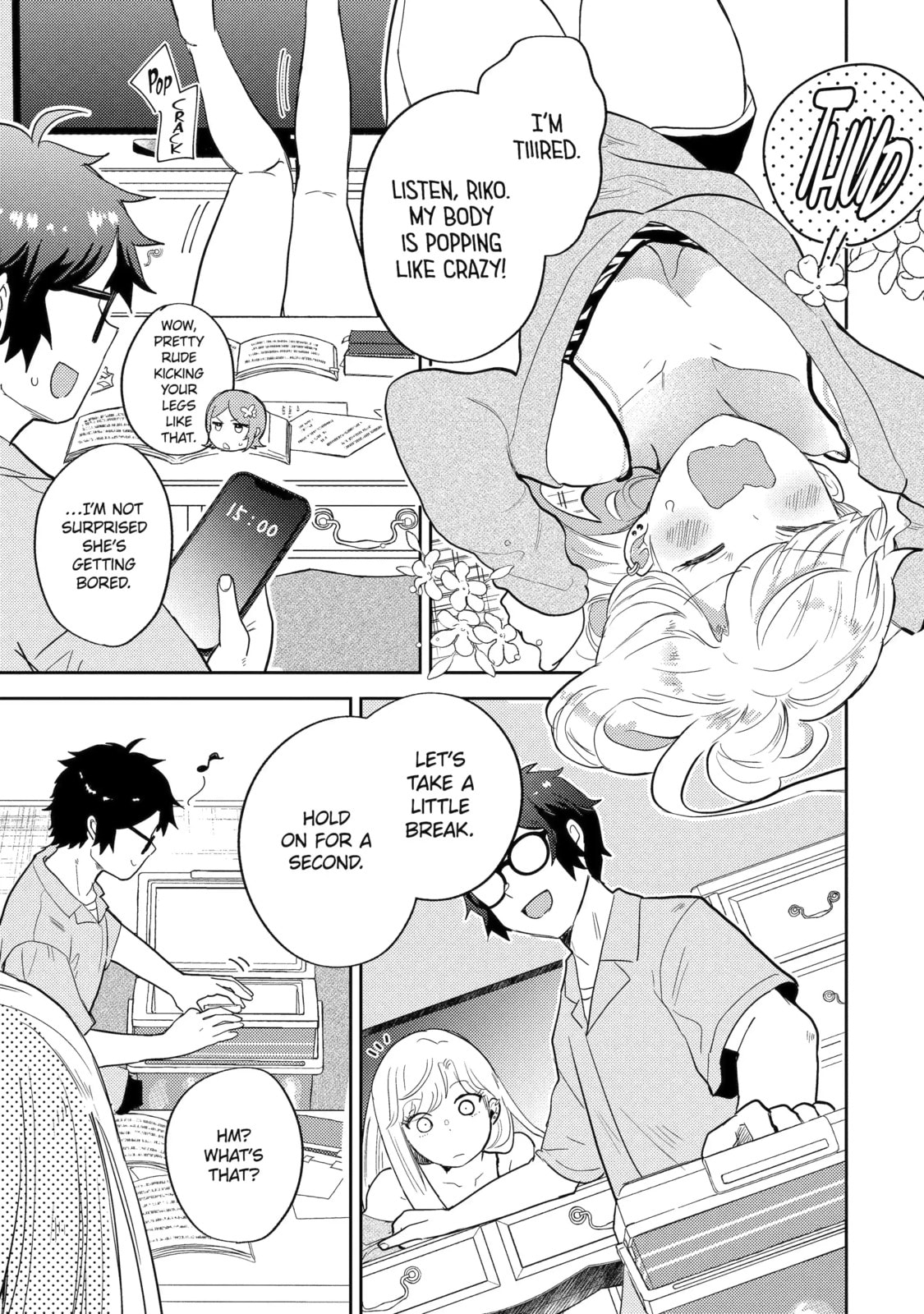 Read Otaku x Gal chapter 9.2 image 7 on Lezhin
