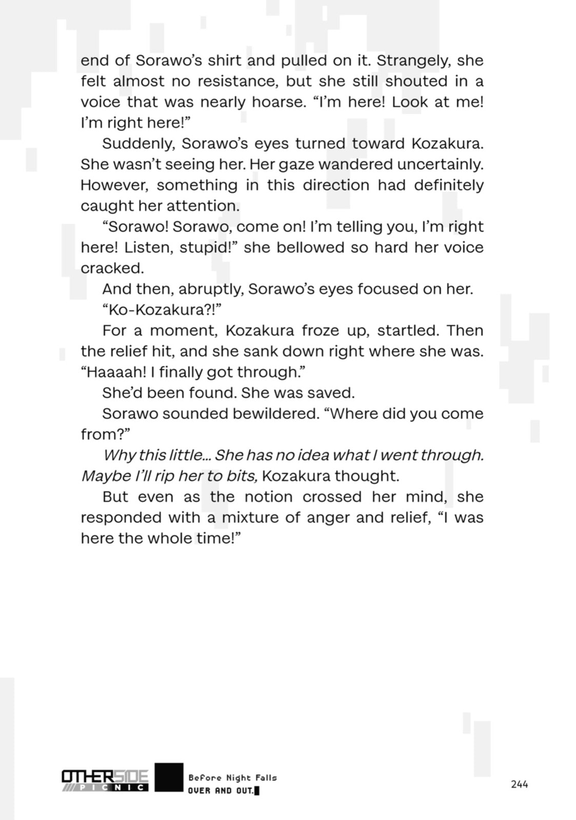 Read Otherside Picnic chapter 24.1 image 2 on Lezhin