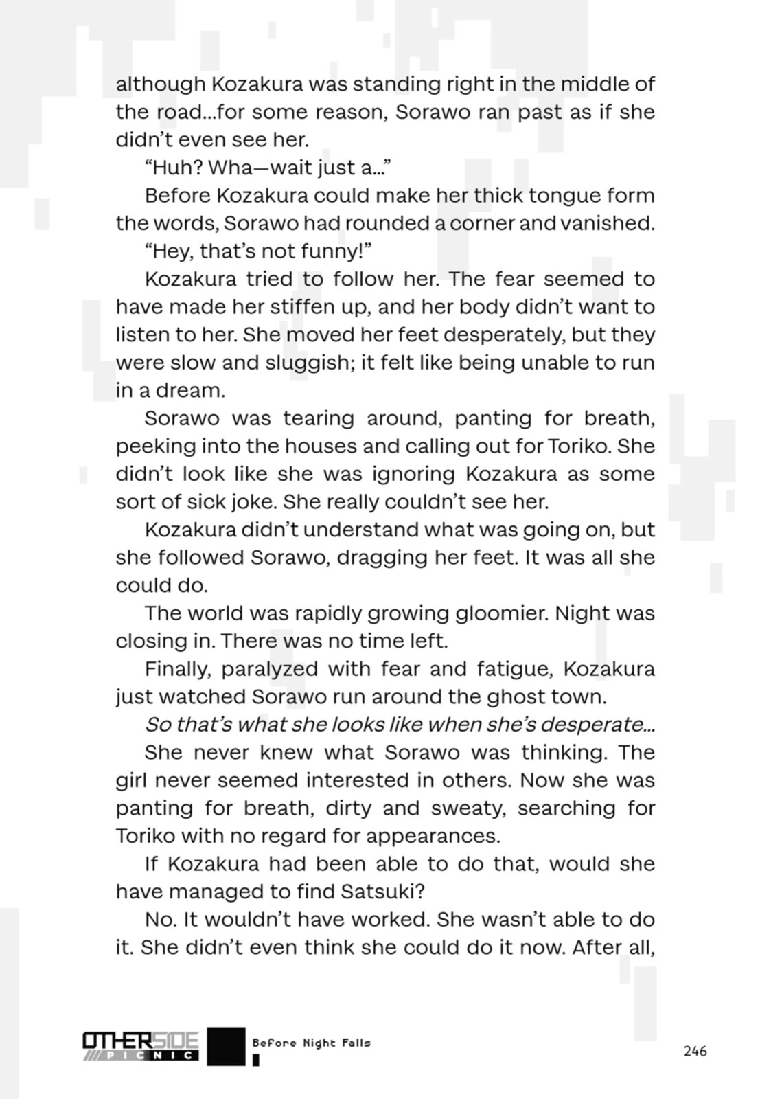 Read Otherside Picnic chapter 24.1 image 4 on Lezhin