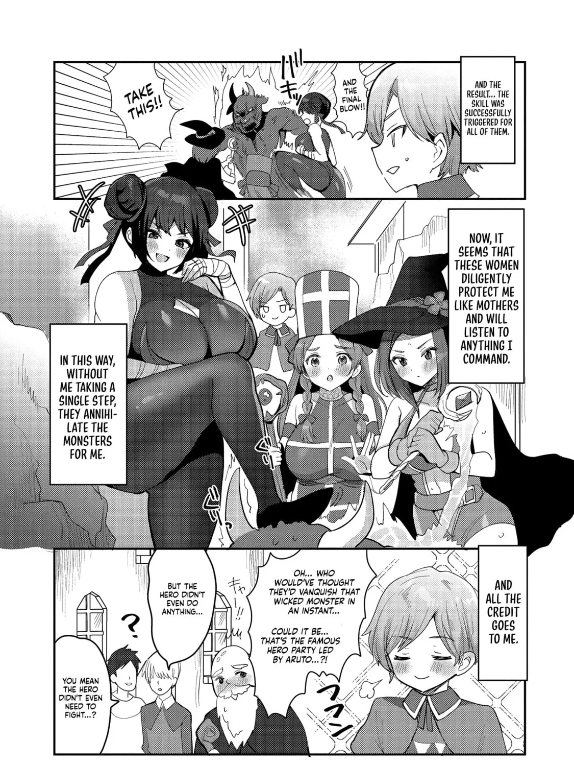 Read Otherworldly Harem with Extremely Erotic Cheats Comic Anthology chapter 3 image 12 on Lezhin