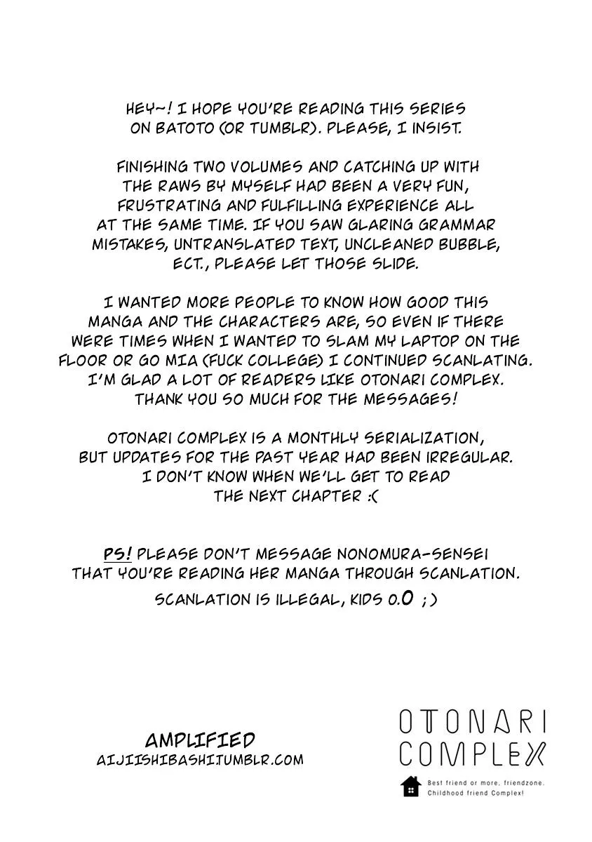 Read Otonari Complex chapter 23.5 image 12 on Lezhin