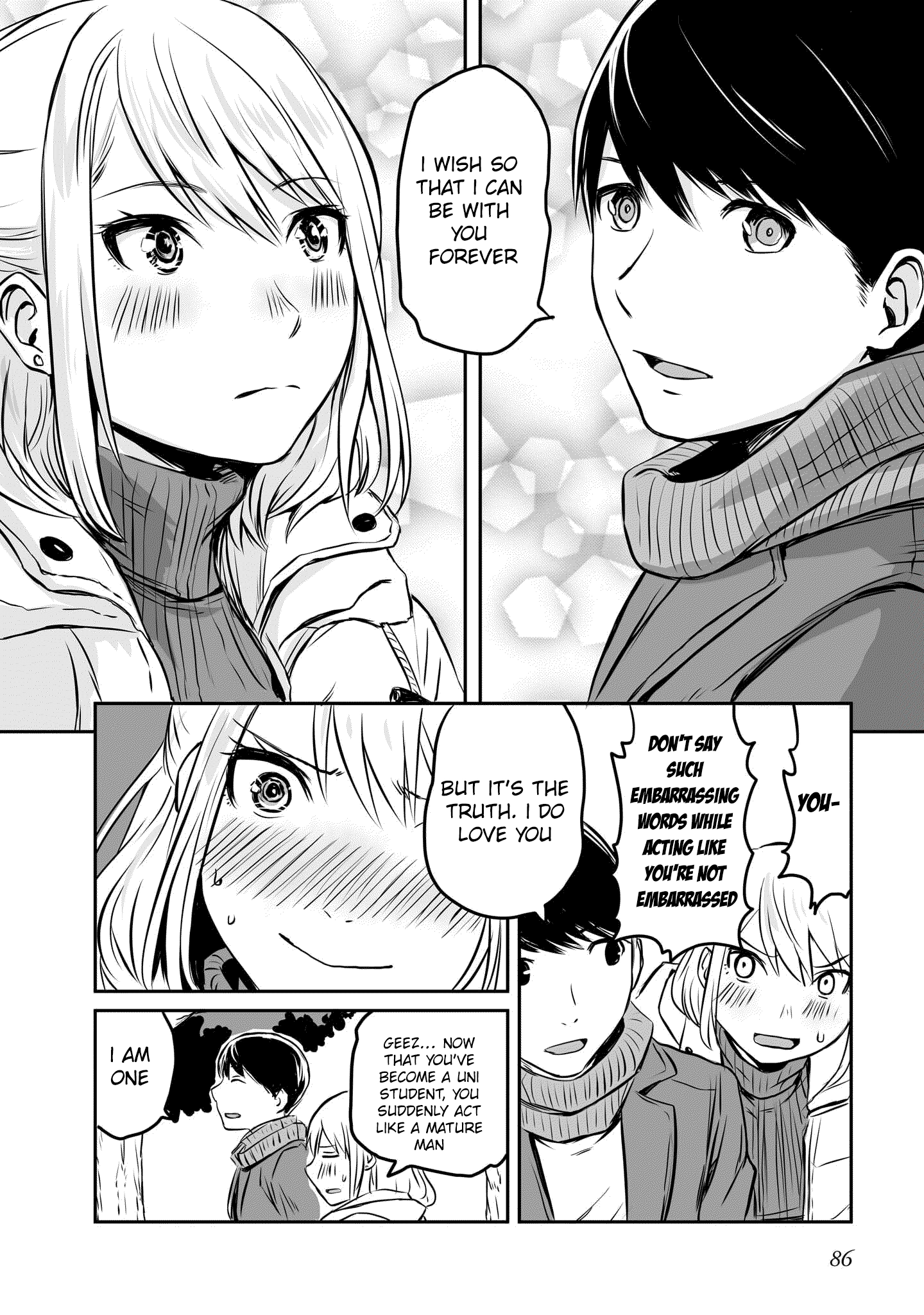 Otonari no Oneesan ni Arekore sareru Manga Chapter 44 page 3 - 
