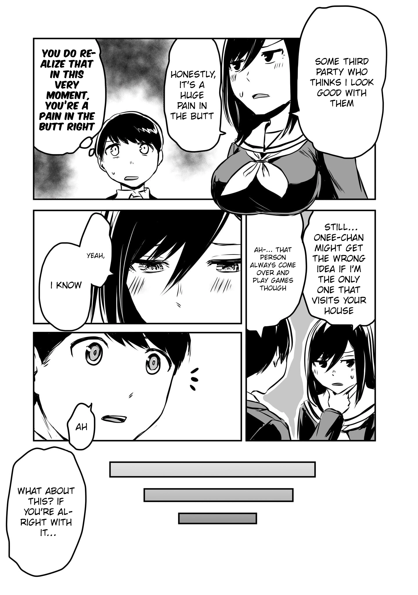 Otonari no Oneesan ni Arekore sareru Manga Chapter 49 page 6 - 