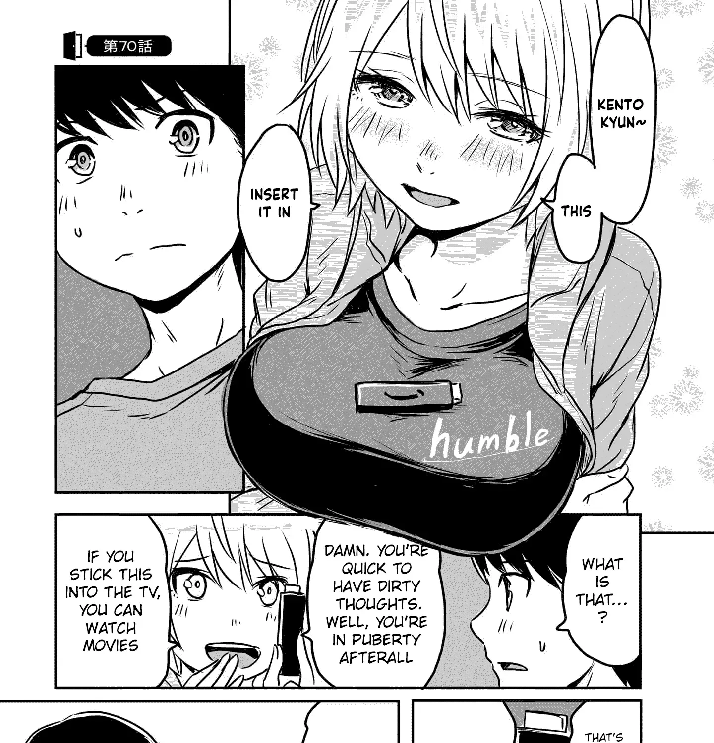 Otonari no Oneesan ni Arekore sareru Manga Chapter 70 page 3 - 