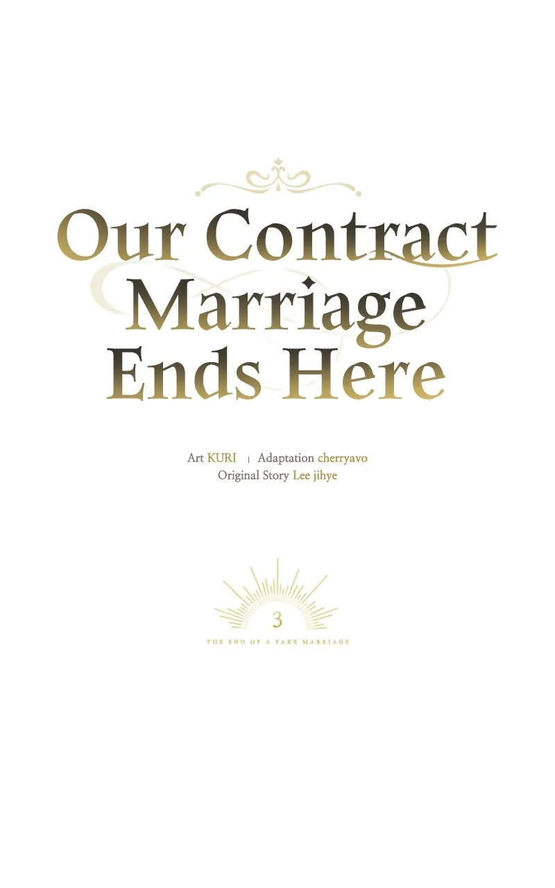 Read Our Contract Marriage Ends Here chapter 3 image 3 on Lezhin