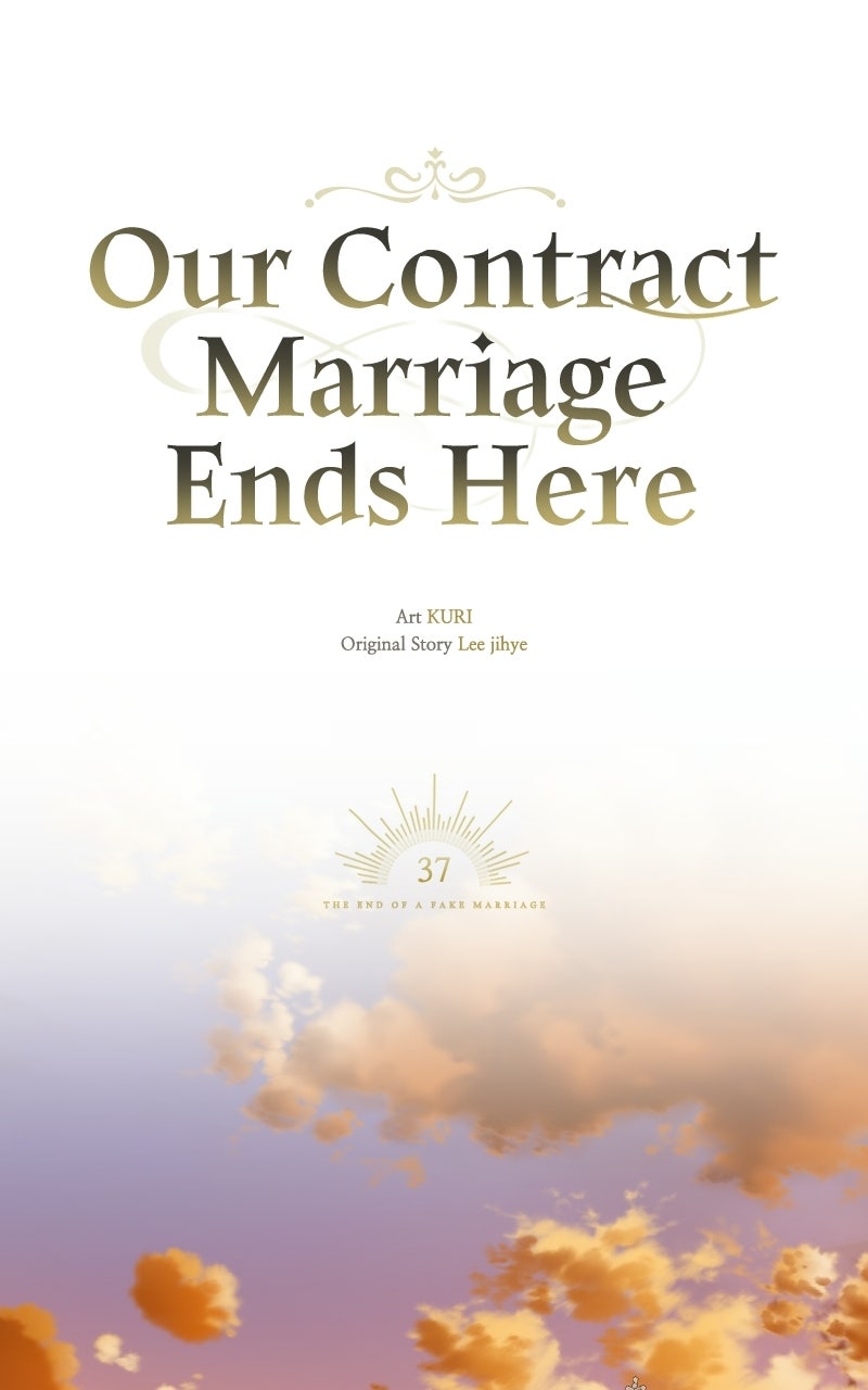 Read Our Contract Marriage Ends Here chapter 37 image 25 on Lezhin