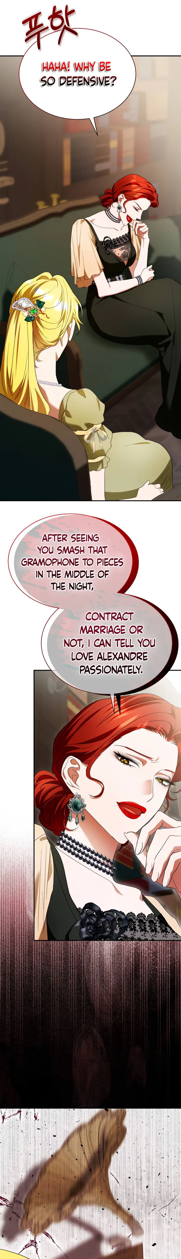Read Our Contract Marriage Ends Here chapter 48 image 15 on Lezhin