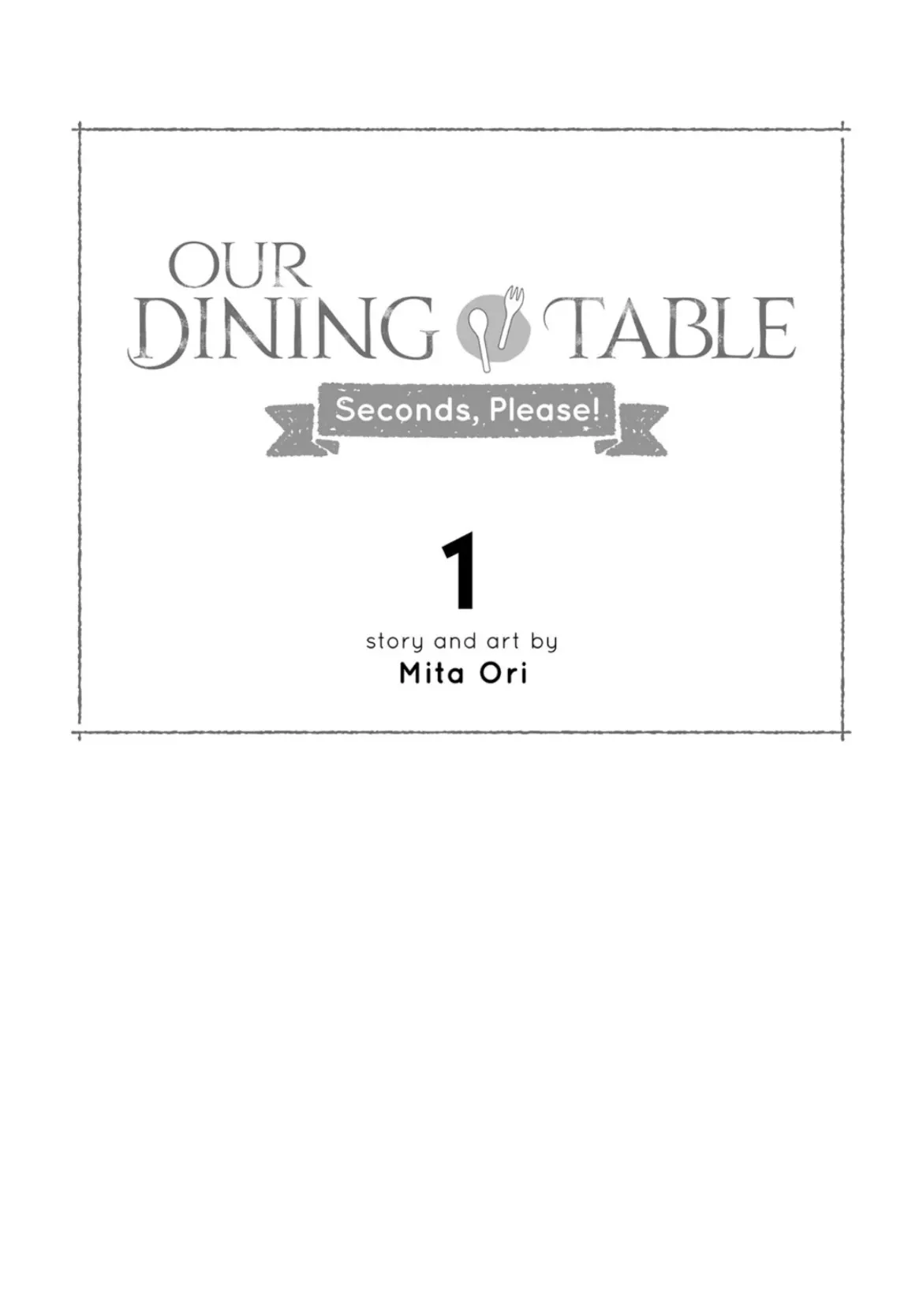 Read Our Dining Table: Seconds, Please! chapter 1 image 4 on Lezhin