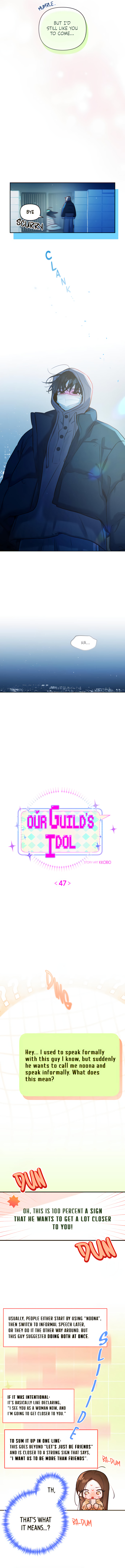 Read Our Guild Idol chapter 47 image 3 on Lezhin