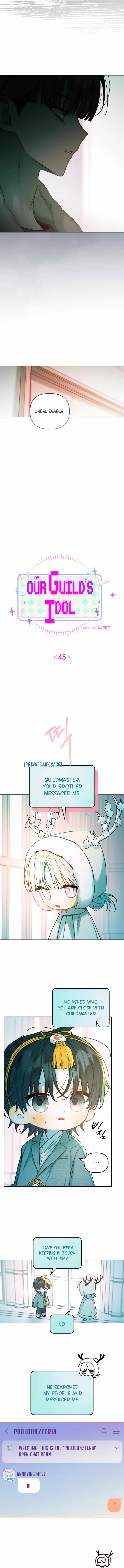 Read Our Guild’s Idol chapter 45 image 3 on Lezhin