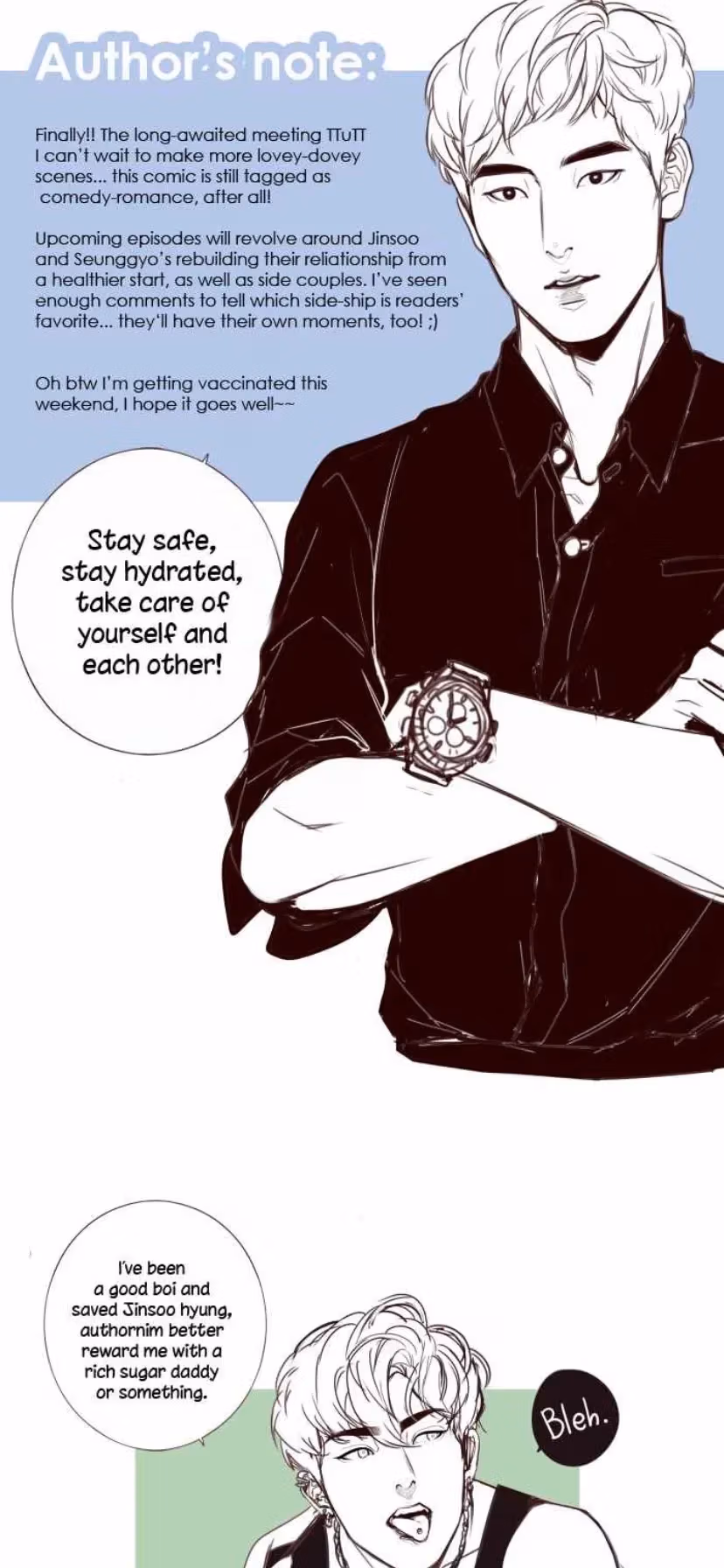 Read Our Omega Leadernim! chapter 100 image 19 on Lezhin