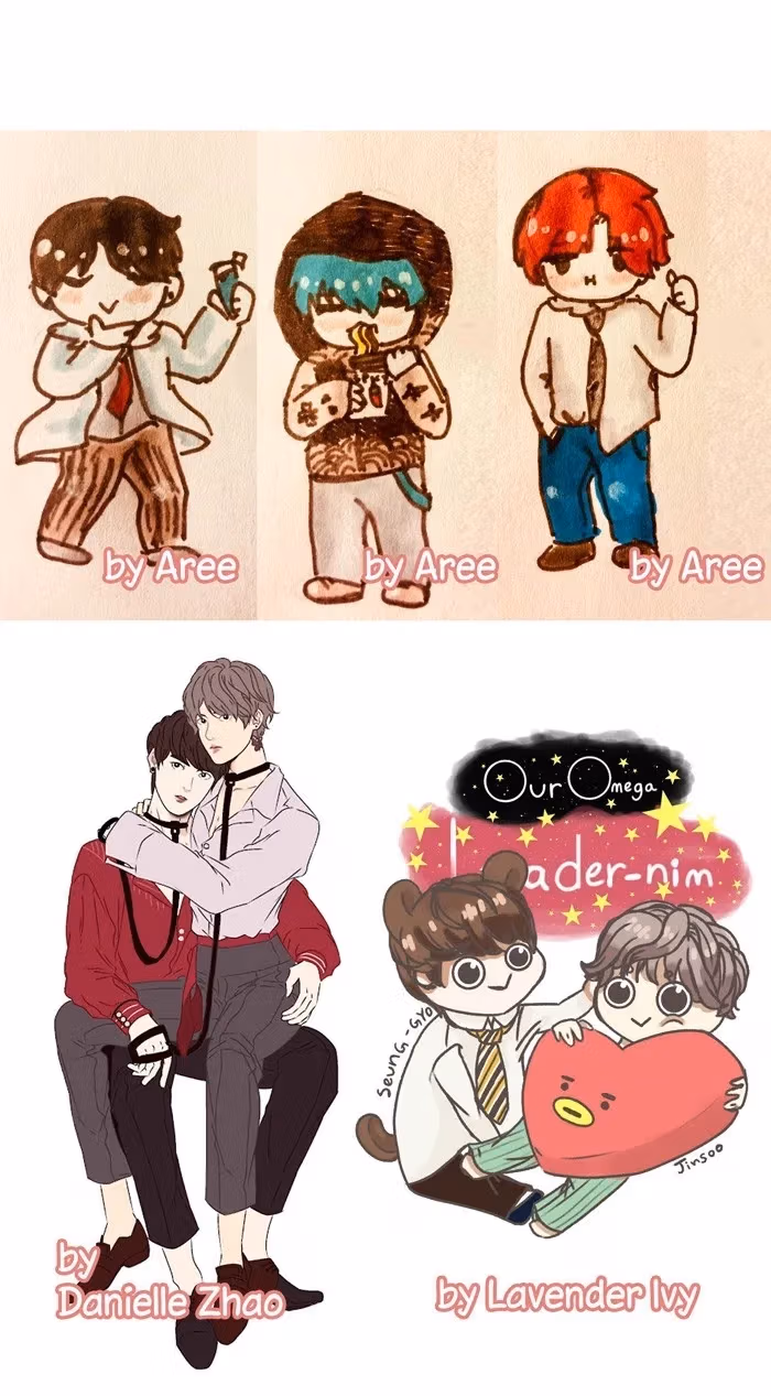 Read Our Omega Leadernim! chapter 21 image 60 on Lezhin