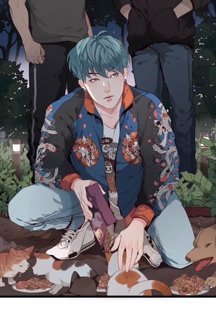 Read Our Omega Leadernim! chapter 45 image 13 on Lezhin