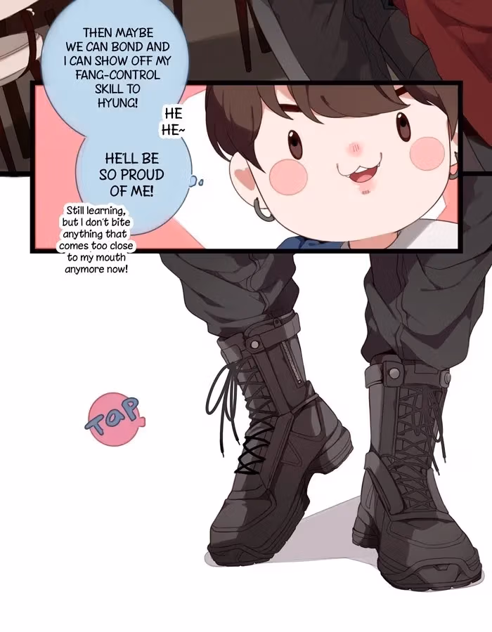 Read Our Omega Leadernim! chapter 54 image 21 on Lezhin