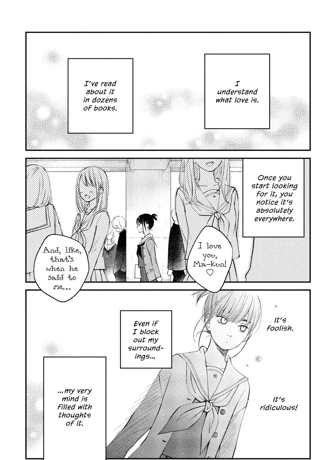 Read Our Precious Conversations chapter 14 image 2 on Lezhin