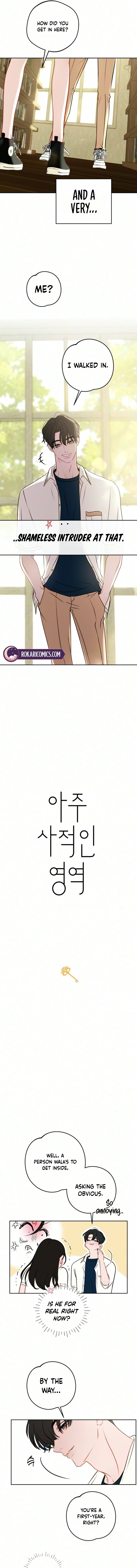 Read Our Private Space chapter 2 image 8 on Lezhin
