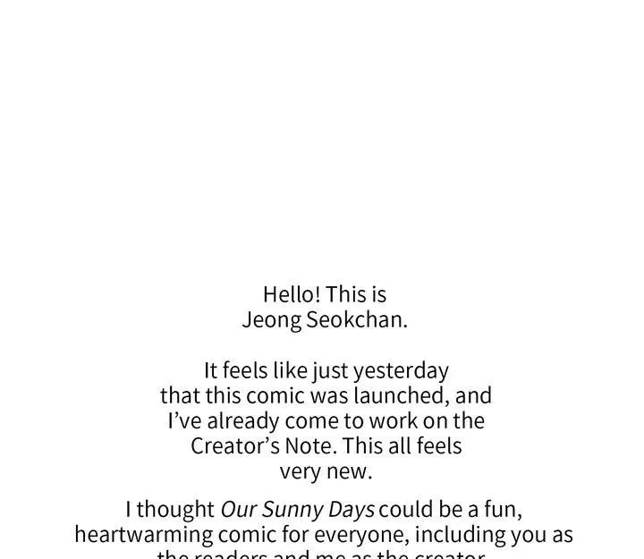 Read Our Sunny Days chapter 25.5 image 3 on Lezhin