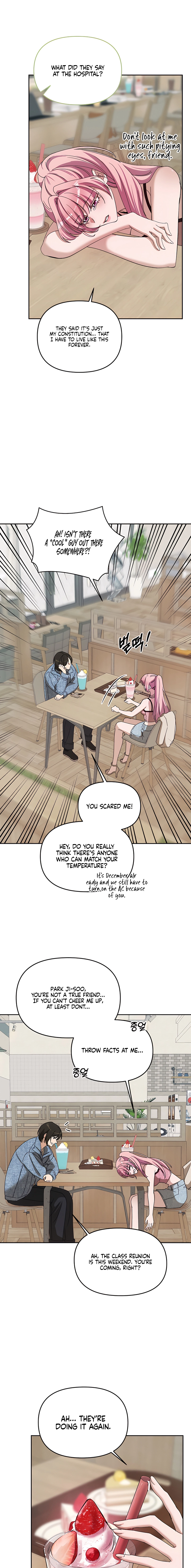 Read Our Temperature! chapter 1 image 4 on Lezhin
