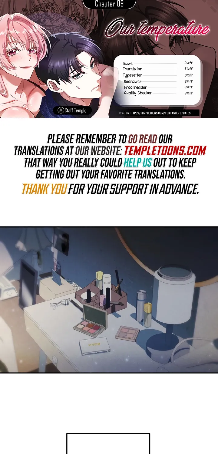 Read Our Temperature! chapter 9 image 0 on Lezhin