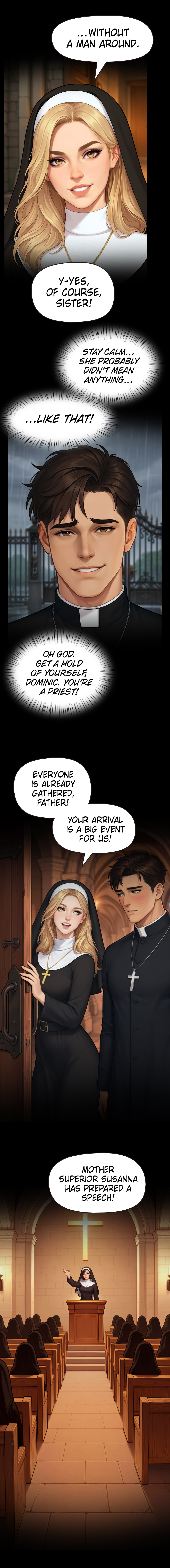 Read Our Unholy Vows chapter 1 image 5 on Lezhin