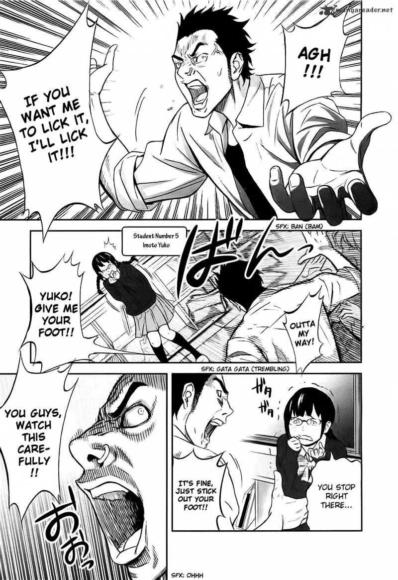 Ousama Game Chapter 1 page 27 - 