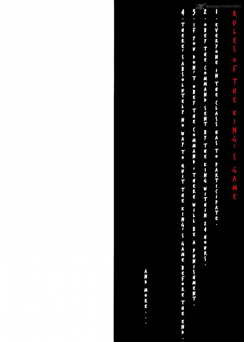 Ousama Game Chapter 1 page 4 - 