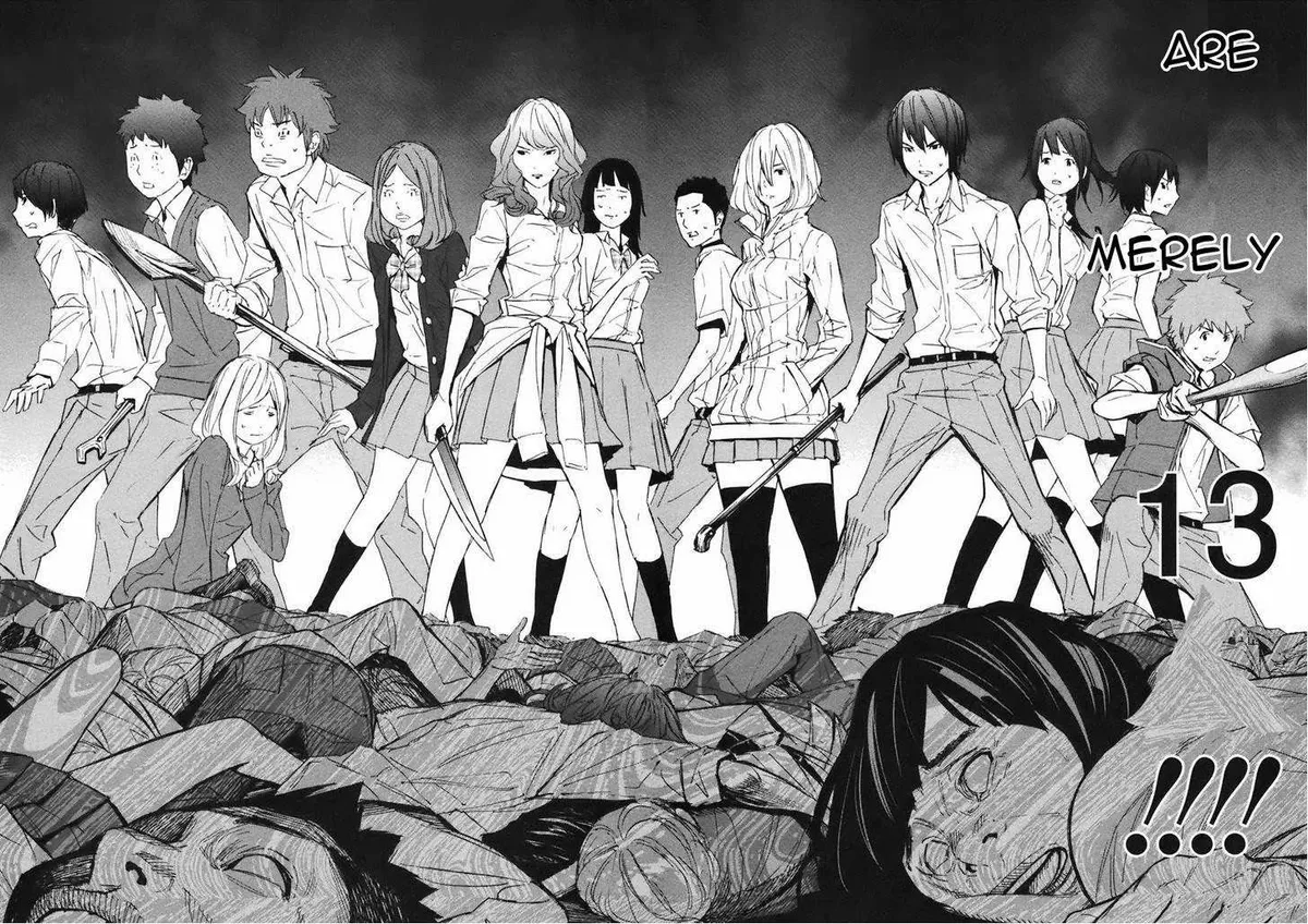 Ousama Game Chapter 18 page 35 - 
