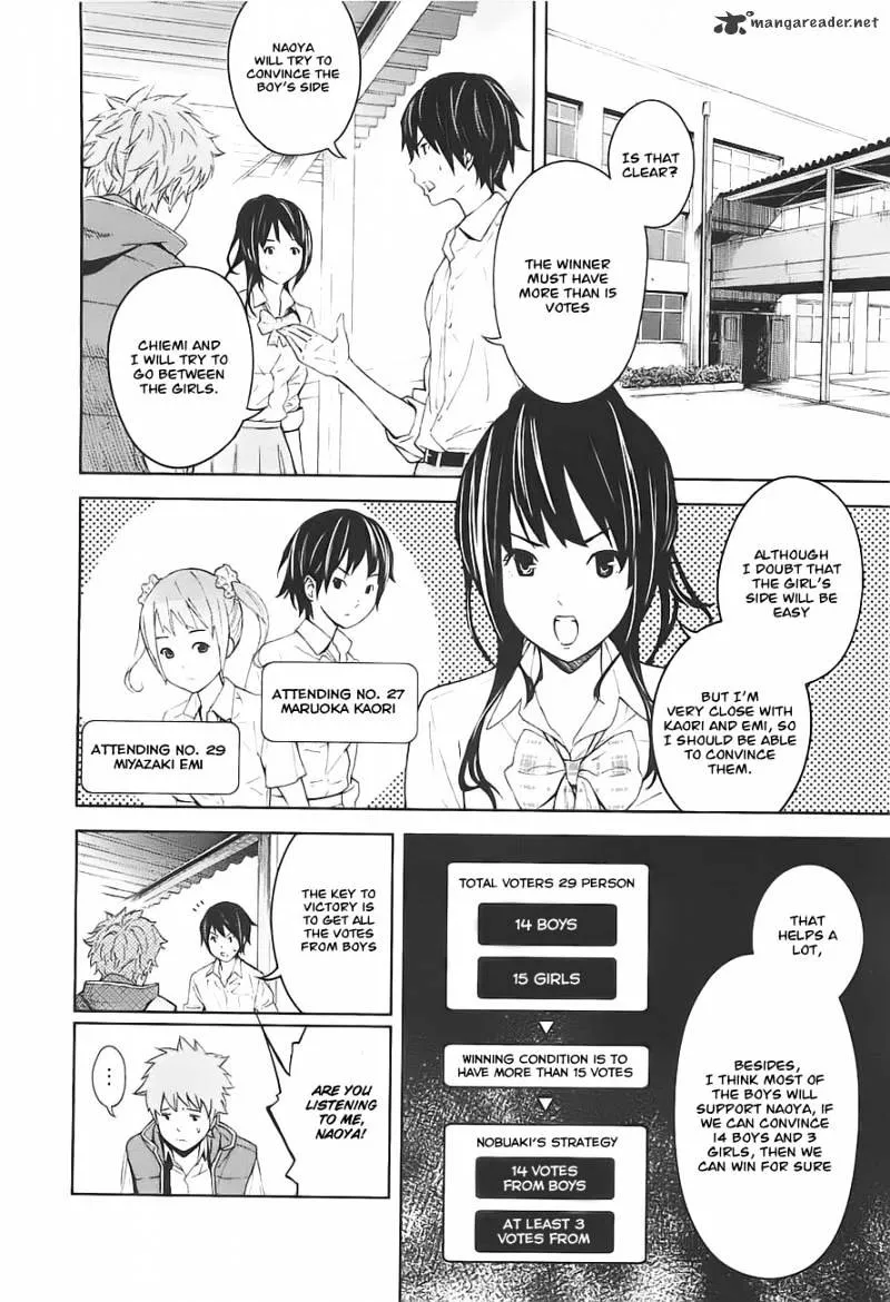 Ousama Game Chapter 3 page 22 - 