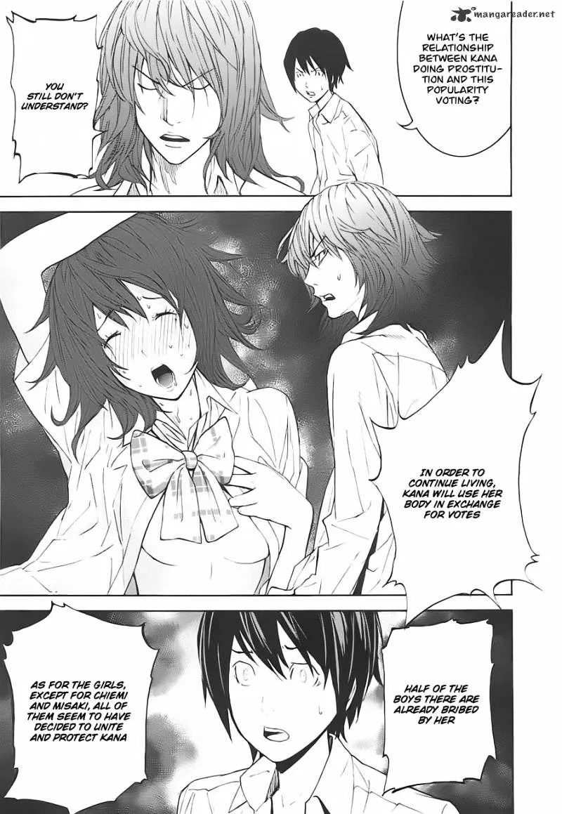 Ousama Game Chapter 4 page 8 - 
