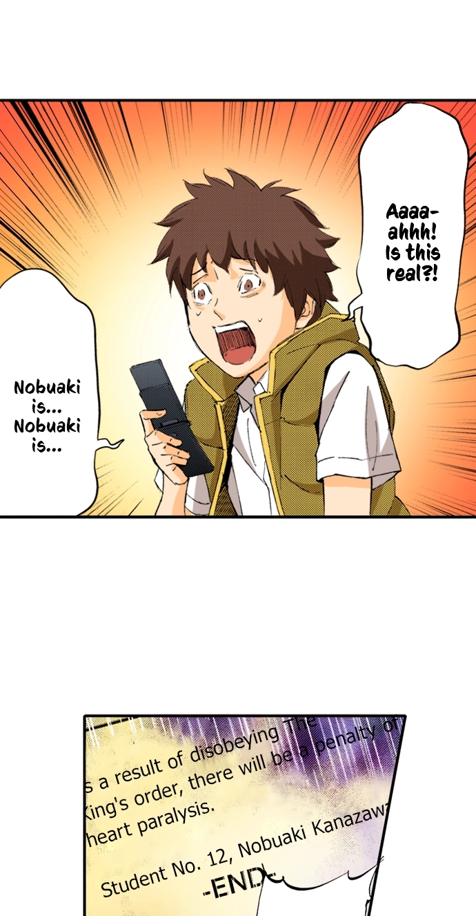 Ousama Game Chapter 70 page 27 - 