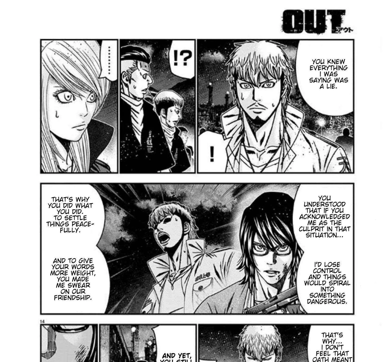 Out (Makoto Mizuta) Chapter 254 page 28 - 