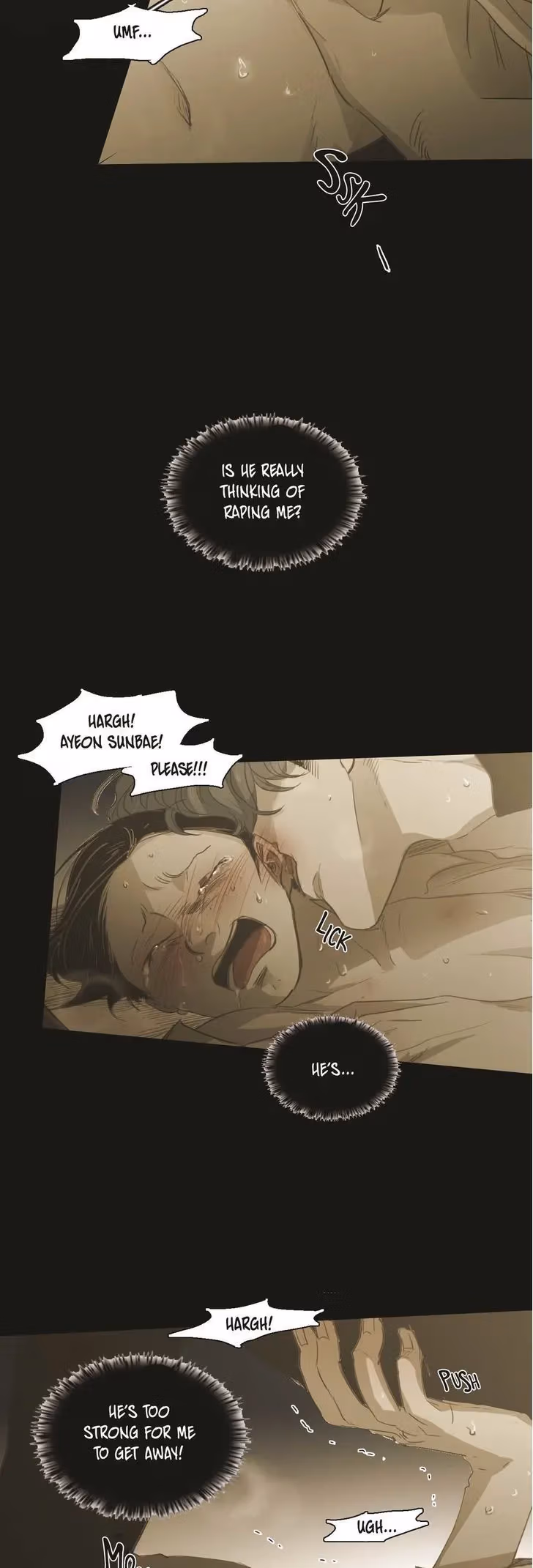 Read Out of Control chapter 79 image 8 on Lezhin
