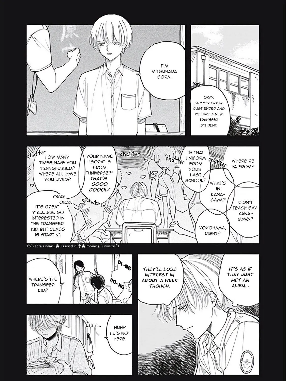 Read Outher Halo chapter 1 image 18 on Lezhin