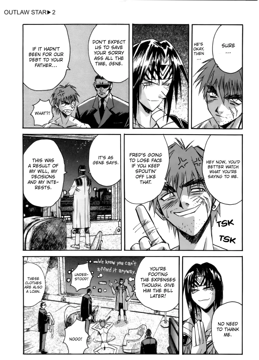 Read Outlaw Star chapter 10 image 36 on Lezhin