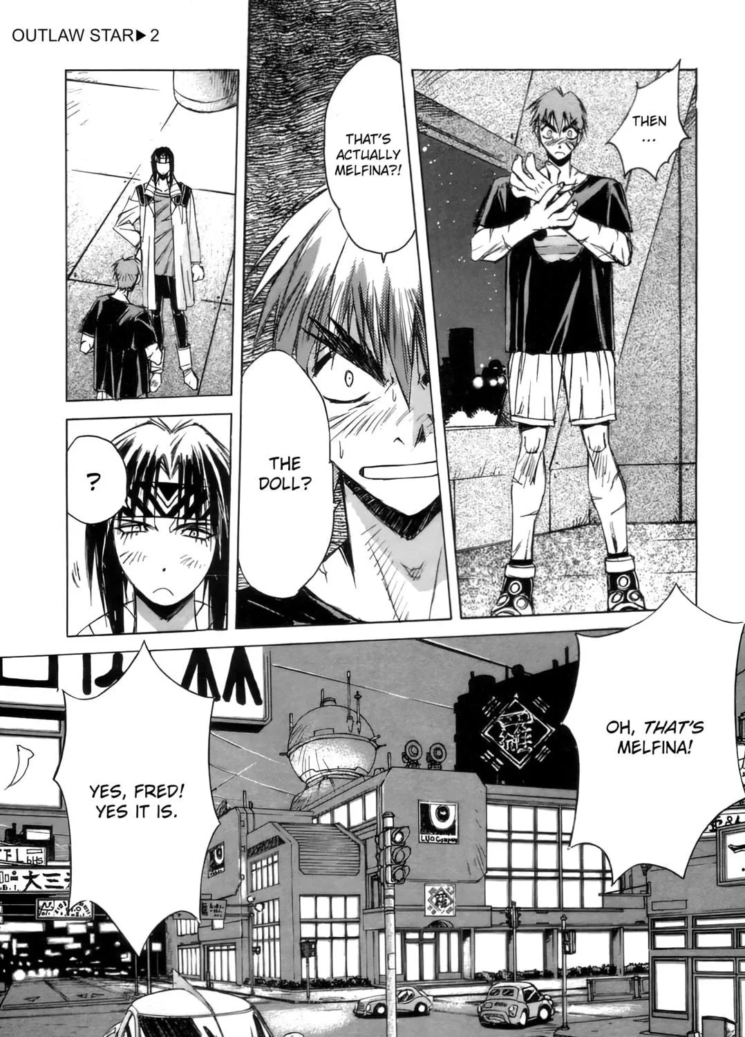 Read Outlaw Star chapter 10 image 40 on Lezhin