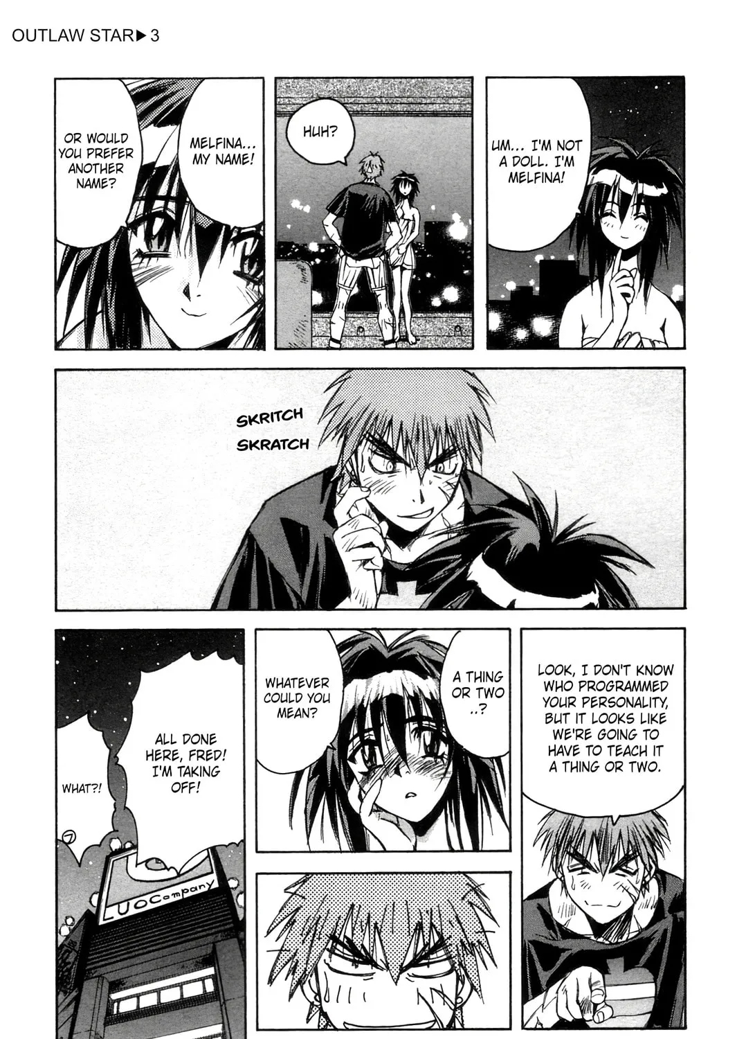 Read Outlaw Star chapter 11 image 36 on Lezhin