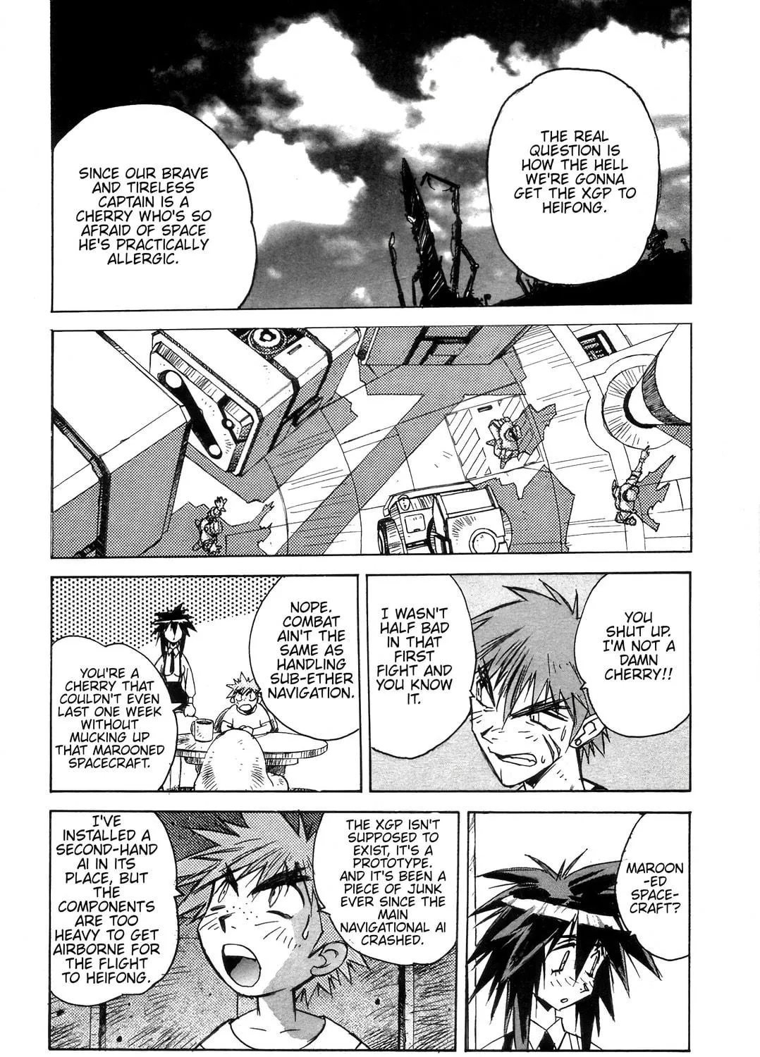 Read Outlaw Star chapter 13 image 18 on Lezhin