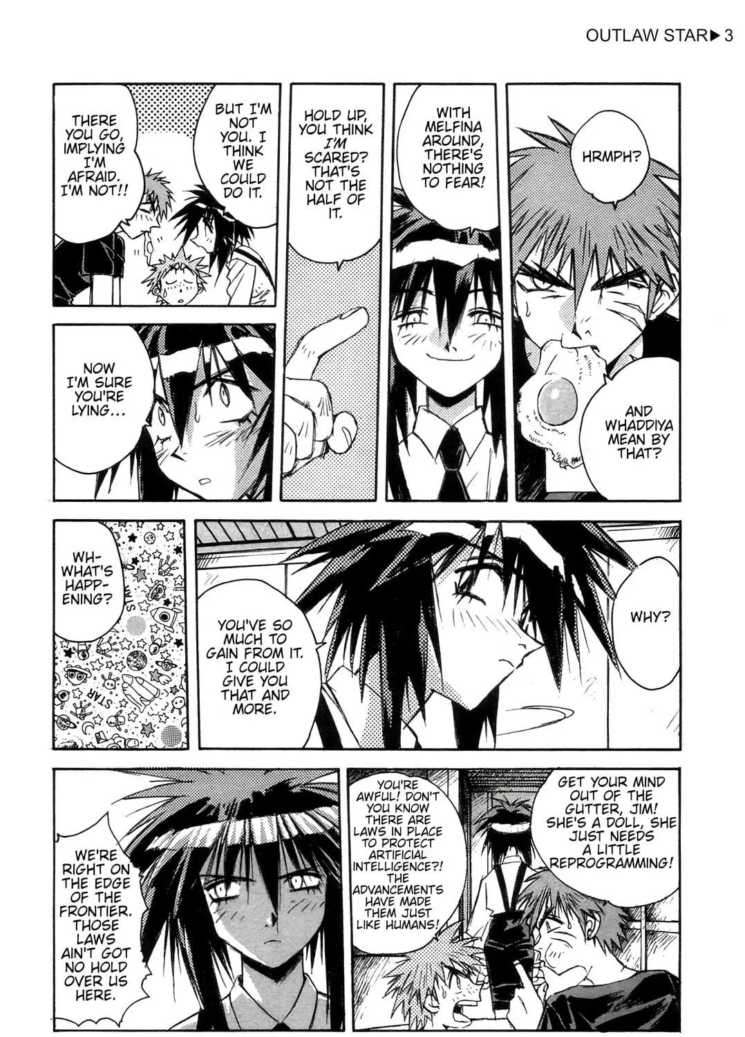 Read Outlaw Star chapter 13 image 22 on Lezhin