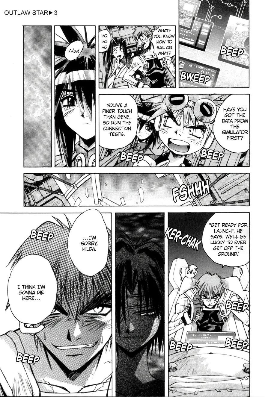 Read Outlaw Star chapter 16 image 21 on Lezhin
