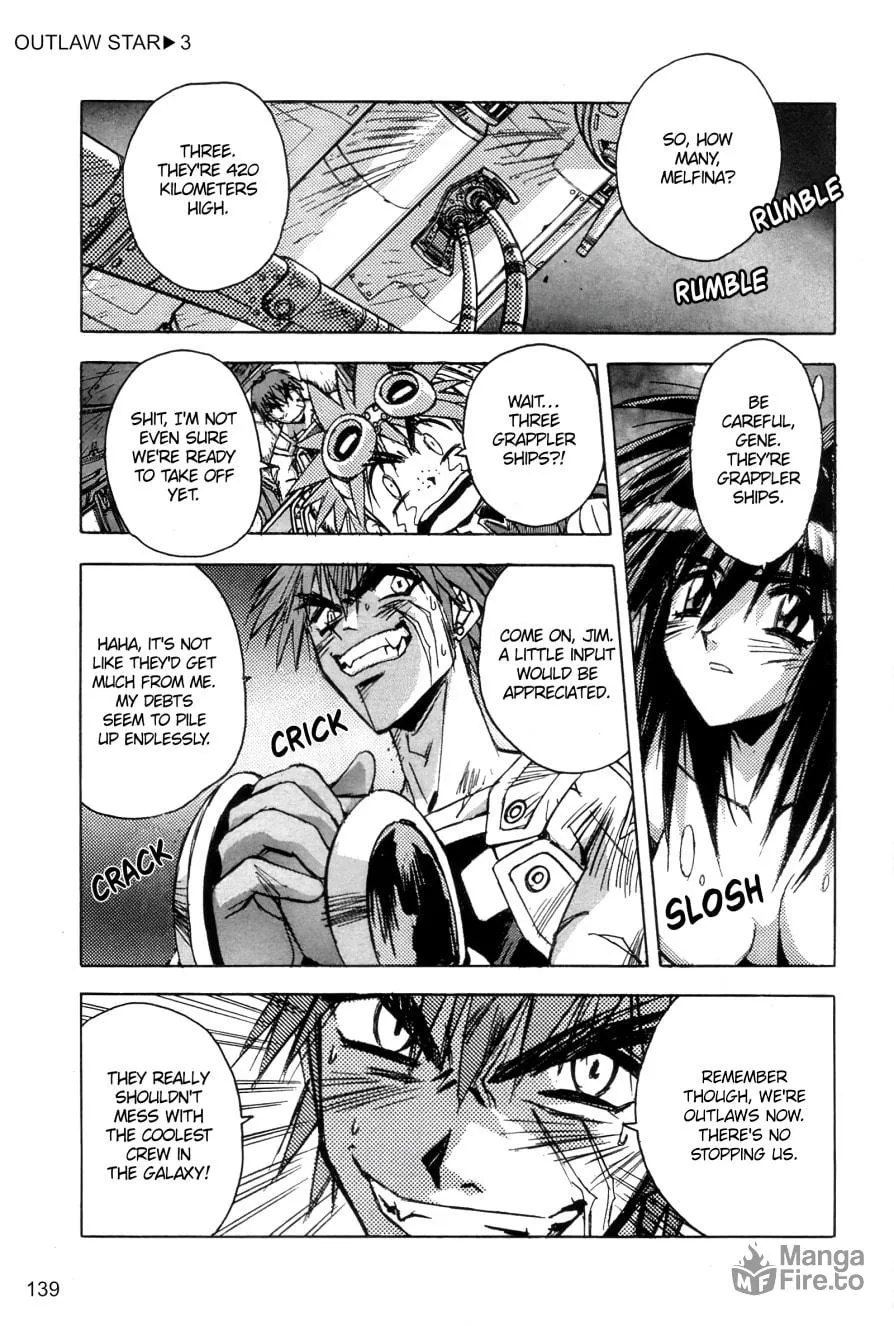 Read Outlaw Star chapter 16 image 36 on Lezhin