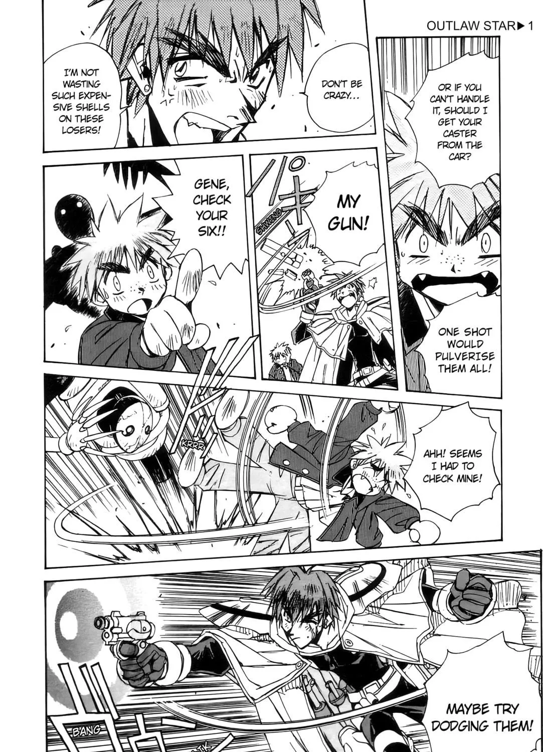 Read Outlaw Star chapter 2 image 18 on Lezhin