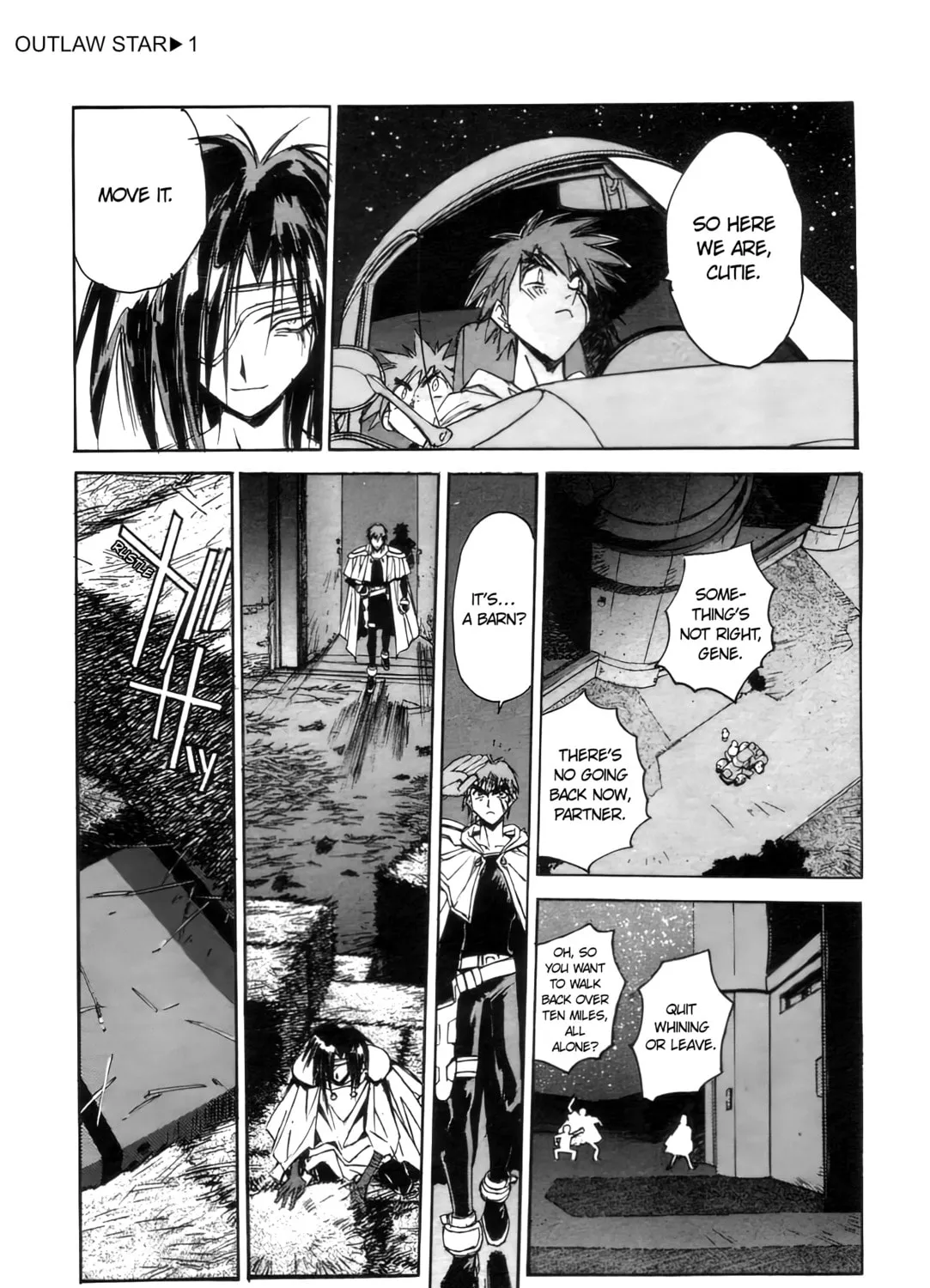 Read Outlaw Star chapter 2 image 36 on Lezhin