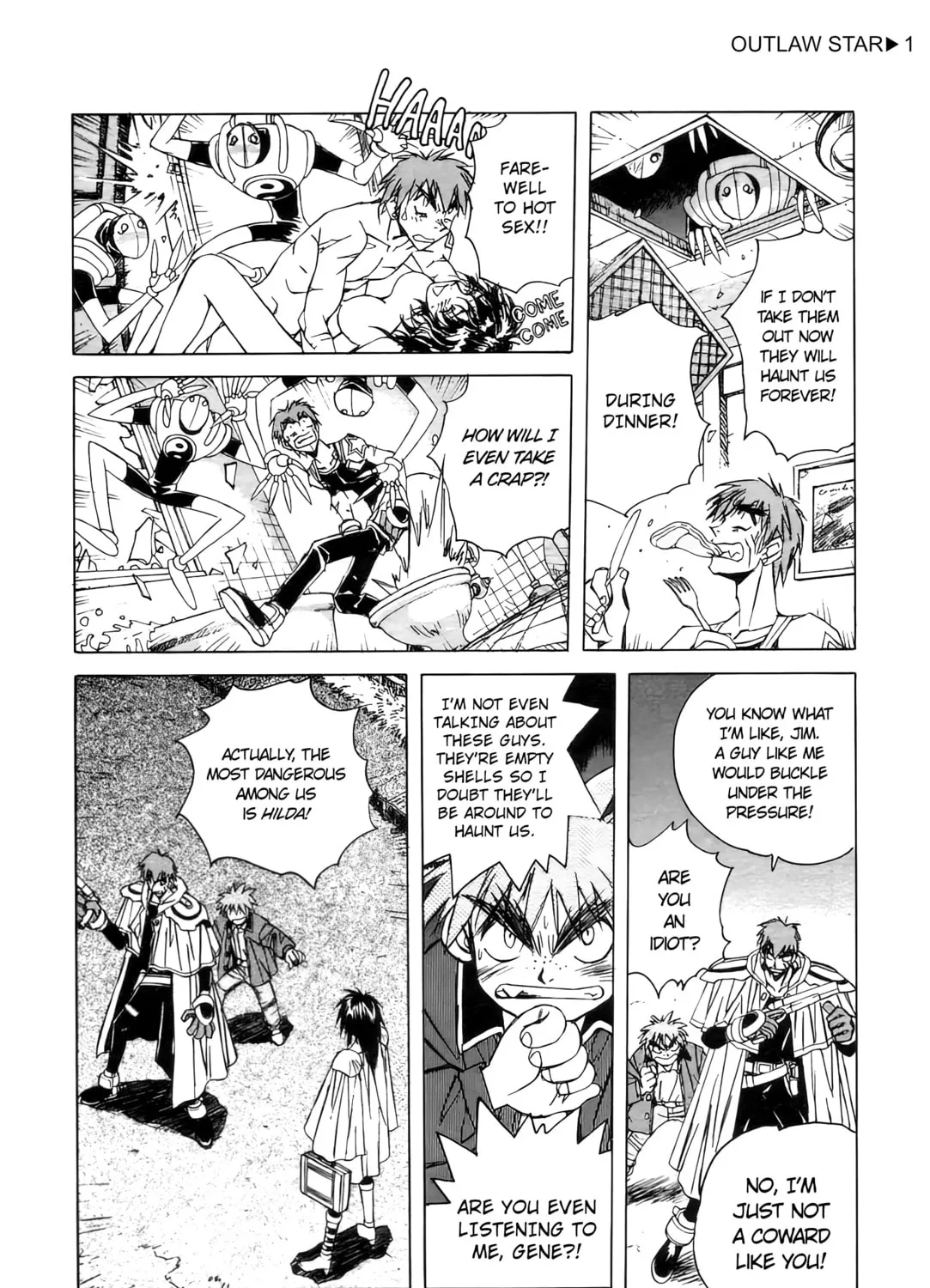 Read Outlaw Star chapter 2 image 6 on Lezhin