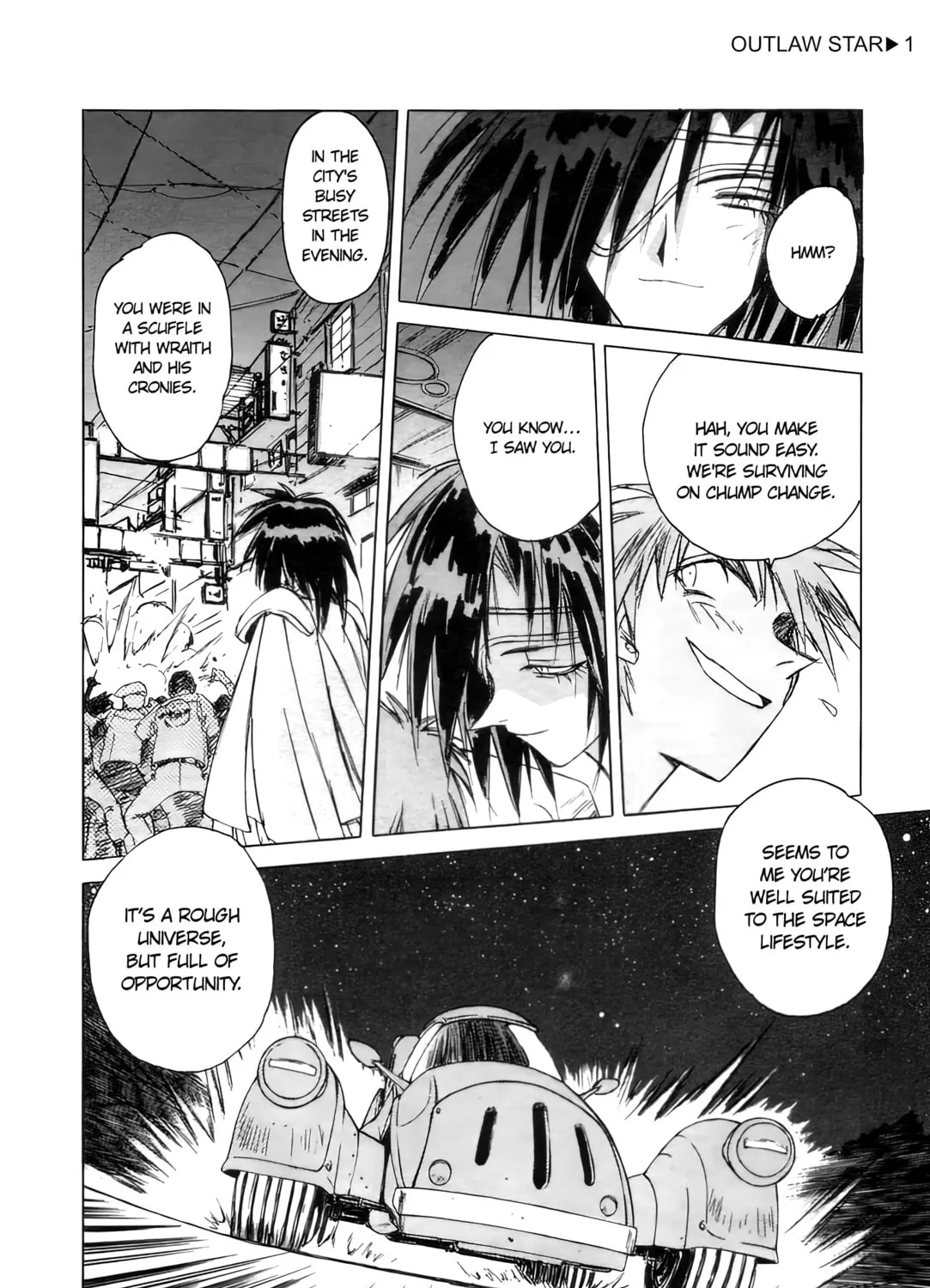 Read Outlaw Star chapter 2 image 62 on Lezhin
